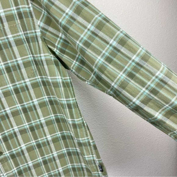 Mountain Hardwear Men's Large Plaid Collared Shirt Big Cottonwood Long Sleeve - Picture 6 of 16